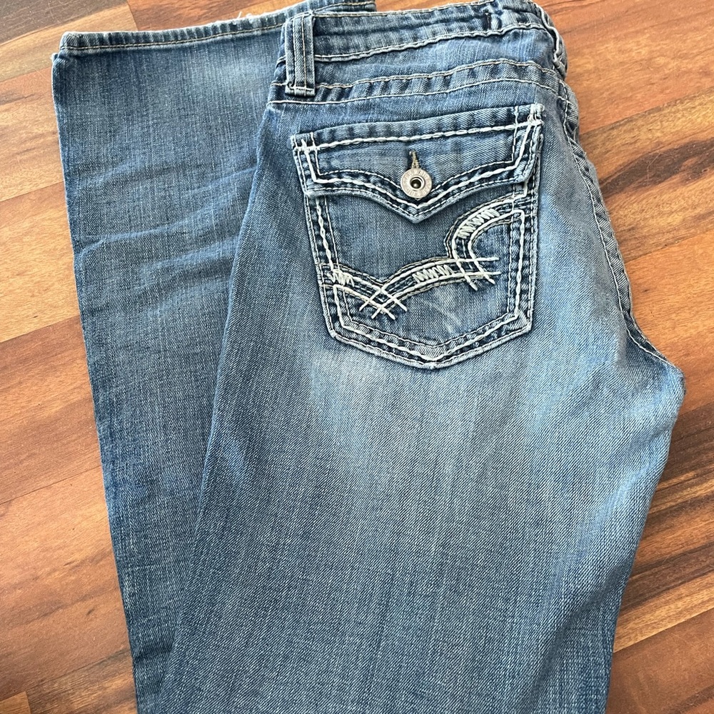 Big star Casey k low rise jeans 16 in waist